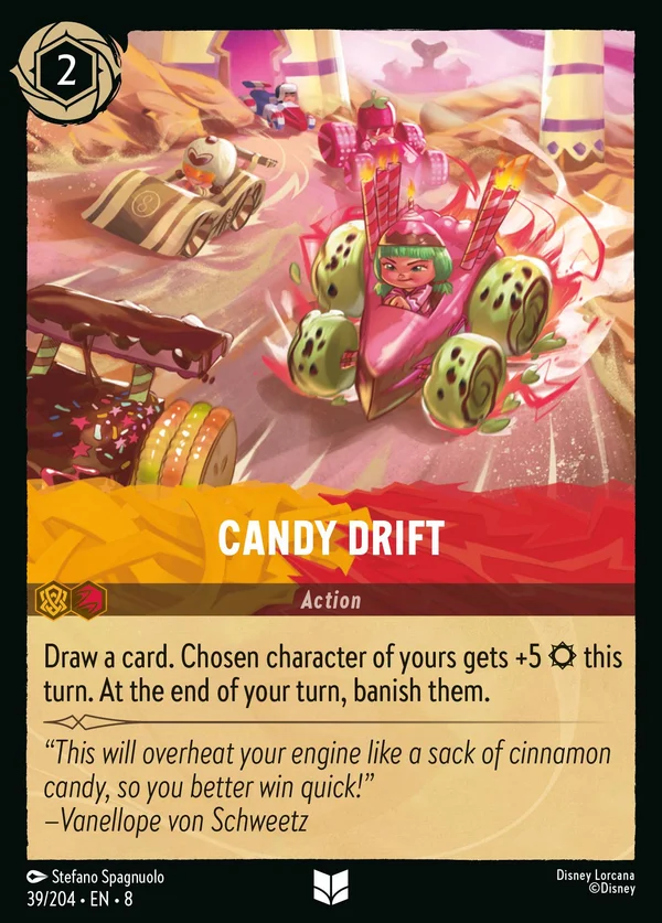 Drift Candito — Disney Lorcana Azione card from The Reign of Jafar