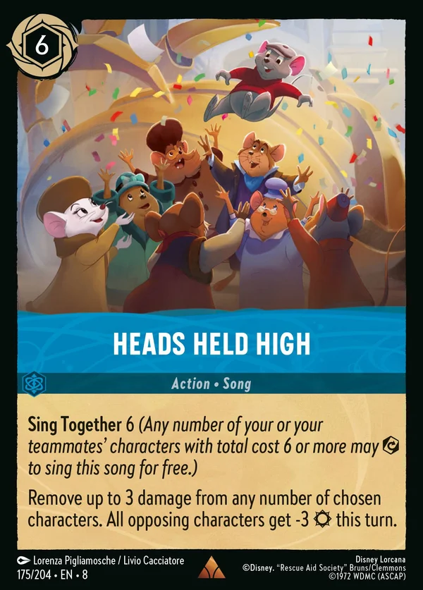 Petto in Fuor — Disney Lorcana Azione card from The Reign of Jafar