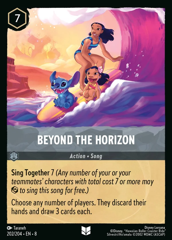 Beyond the Horizon — Disney Lorcana Azione card from The Reign of Jafar