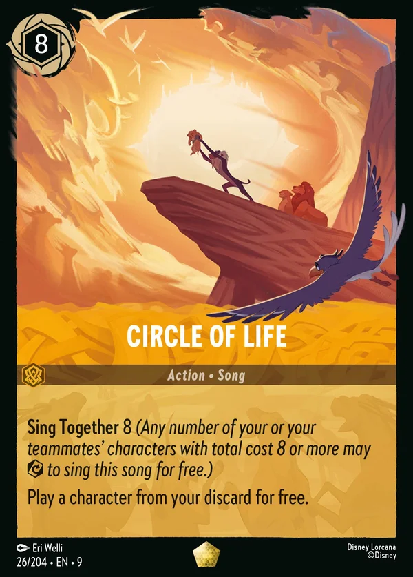 Circle of Life — Disney Lorcana Action card from Fabled