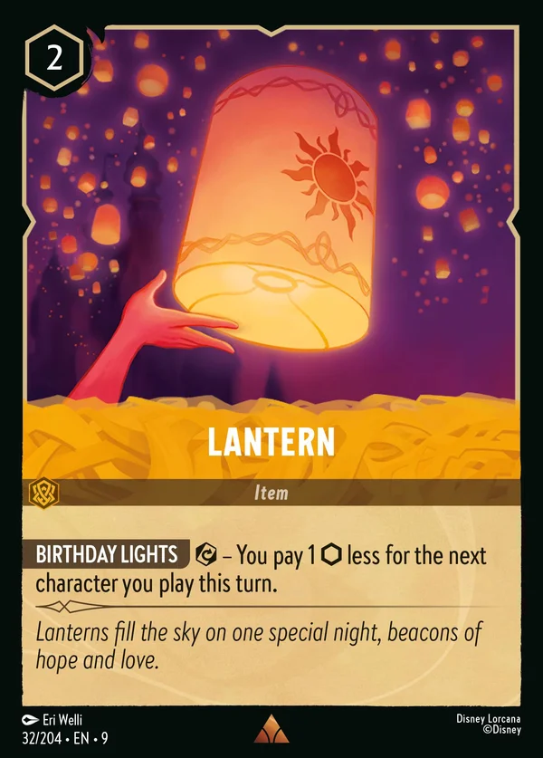 Lanterna — Disney Lorcana Oggetto card from Fabled