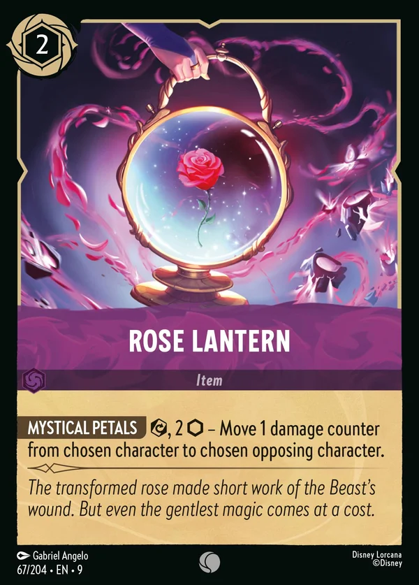 Lanterna della Rosa — Disney Lorcana Oggetto card from Fabled
