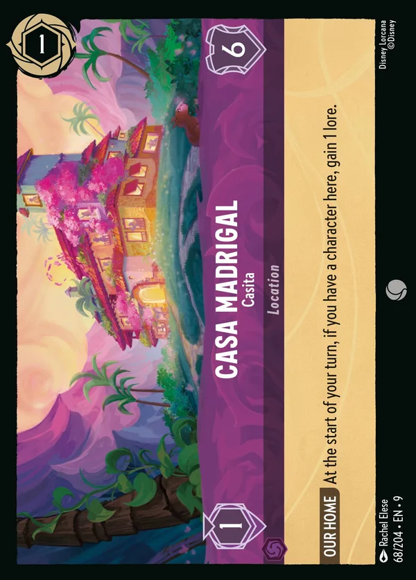 Casa Madrigal - Casita — Disney Lorcana Luogo card from Fabled