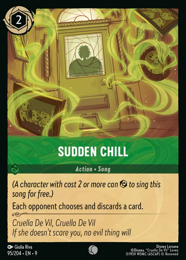 Muori d'Apprension — Disney Lorcana Azione card from Fabled