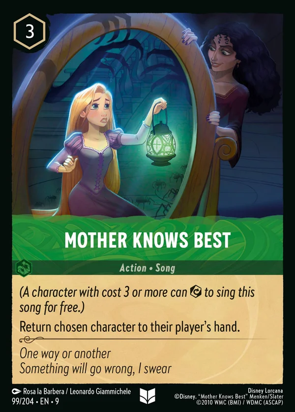 Resta con Me — Disney Lorcana Azione card from Fabled