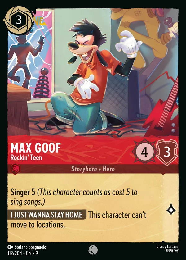 Max Pippo - Adolescente che Spacca — Disney Lorcana Personaggio card from Fabled