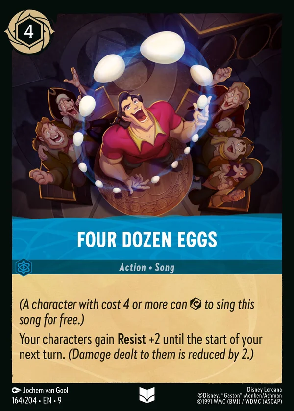 Quattro Dozzine di Uova — Disney Lorcana Azione card from Fabled