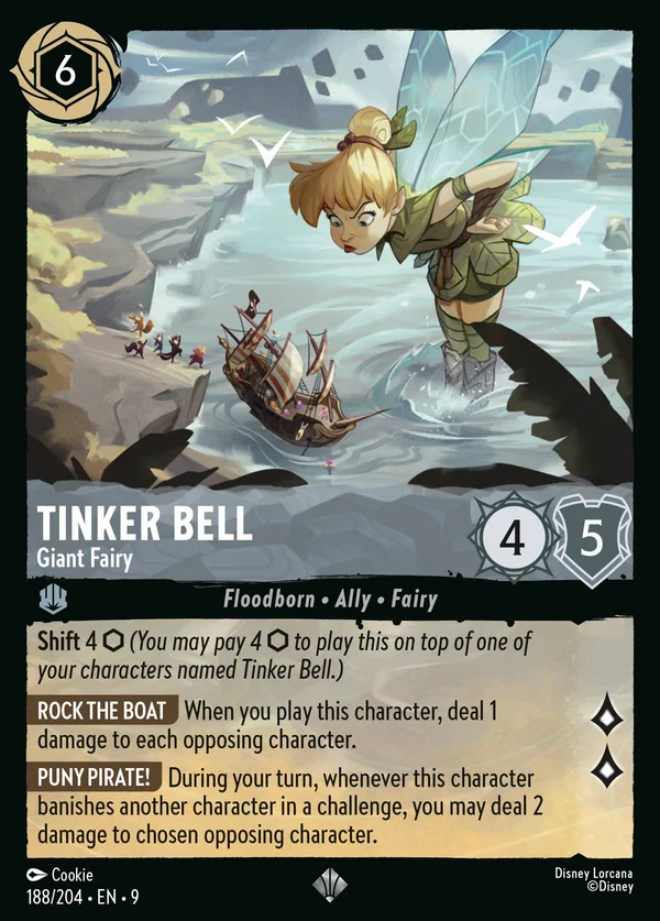 Trilli - Fata Gigante — Disney Lorcana Personaggio card from Fabled