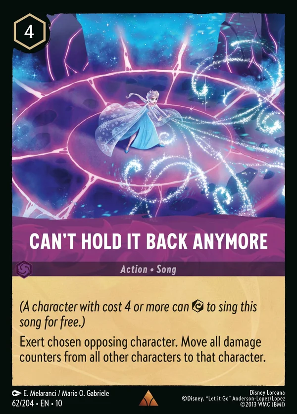Che Il Cuore Mi Guidi un Po' — Disney Lorcana Azione card from Whispers in the Well