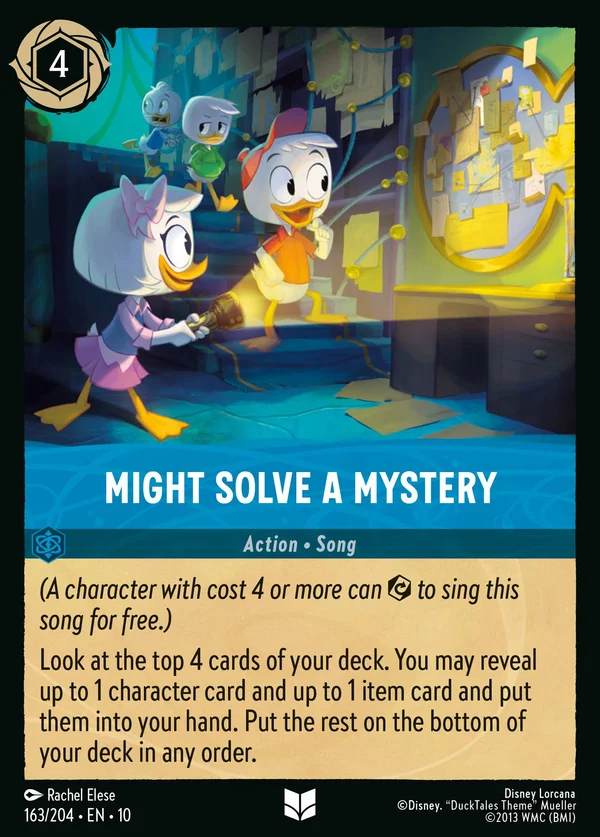 Storie di Paperi — Disney Lorcana Azione card from Whispers in the Well