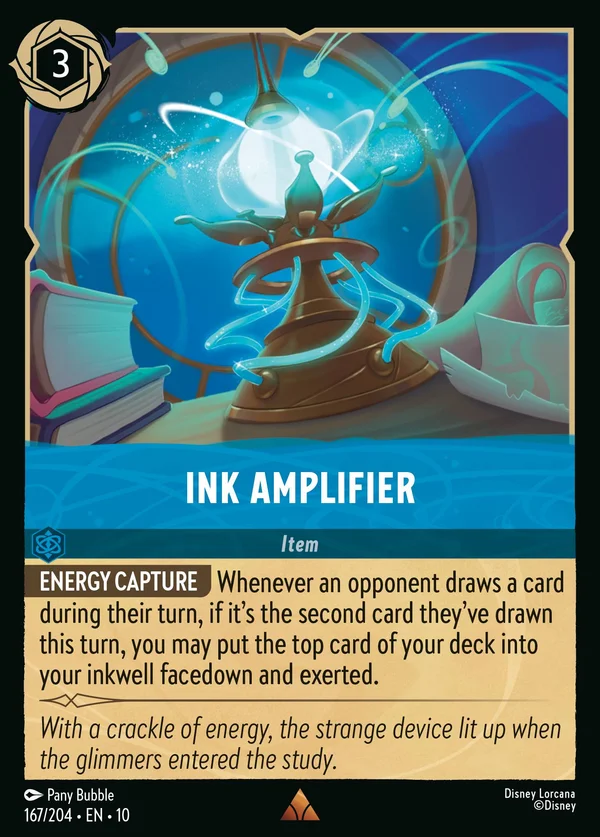 Amplificatore d'Inchiostro — Disney Lorcana Oggetto card from Whispers in the Well