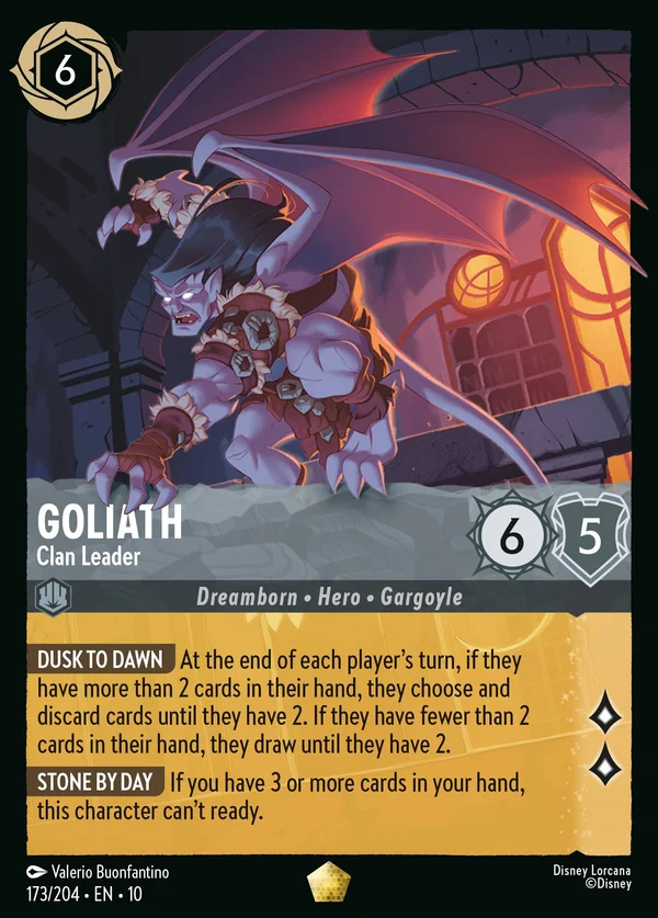 Golia - Capoclan — Disney Lorcana Personaggio card from Whispers in the Well