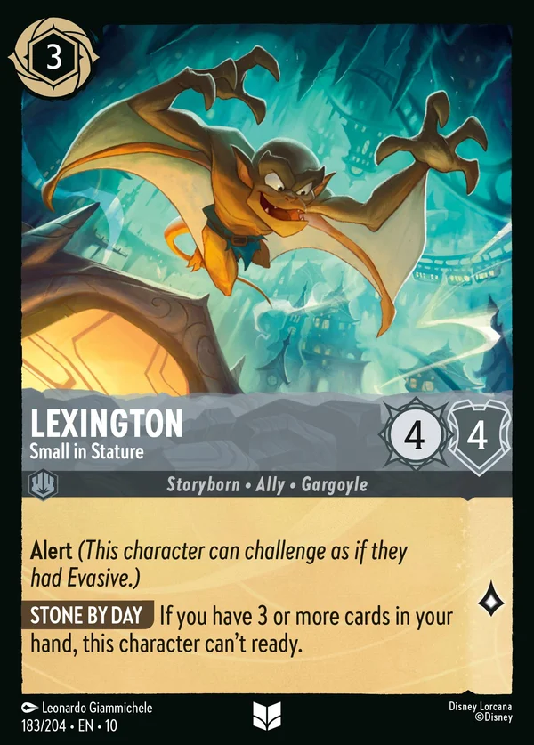 Lexington - Piccoletto — Disney Lorcana Personaggio card from Whispers in the Well
