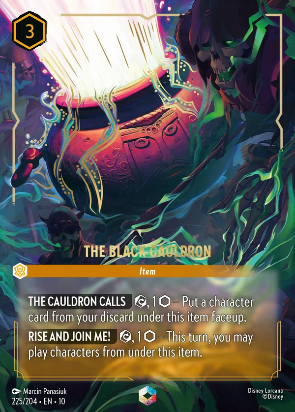 La Pentola Magica — Disney Lorcana Oggetto card from Whispers in the Well