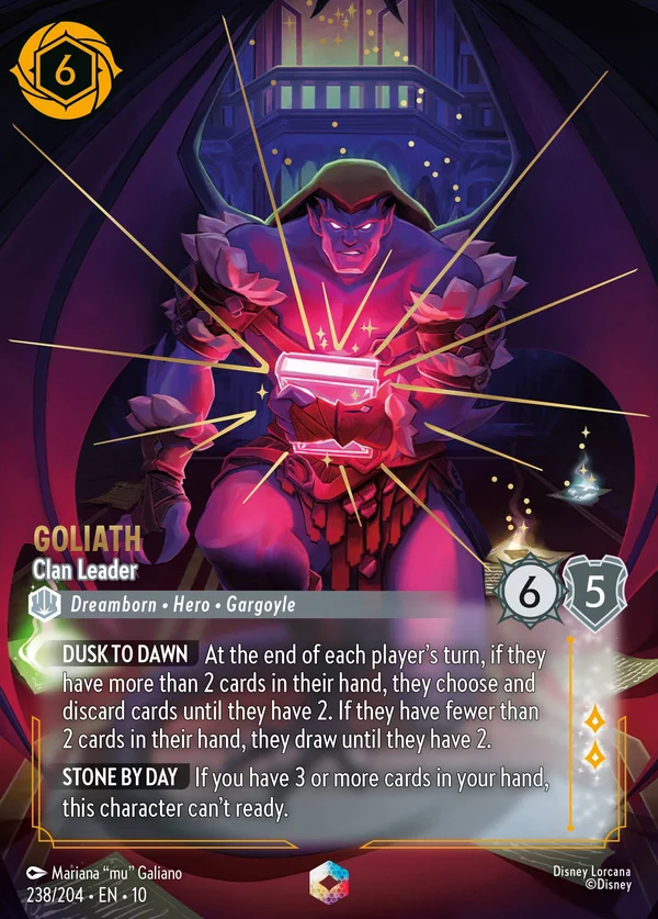 Golia - Capoclan — Disney Lorcana Personaggio card from Whispers in the Well
