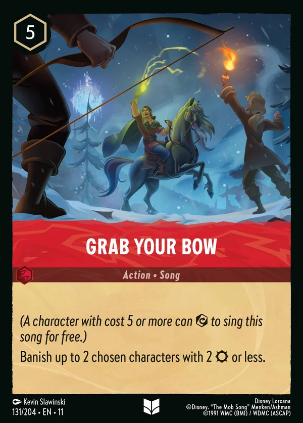 Siamo Eroi — Disney Lorcana Azione card from Winterspell