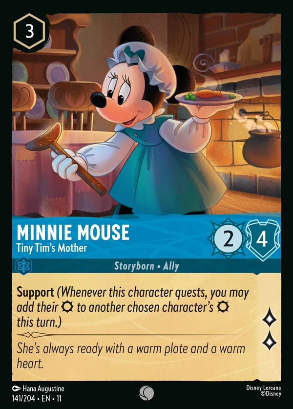 Minni - Mamma del Piccolo Tim — Disney Lorcana Personaggio card from Winterspell