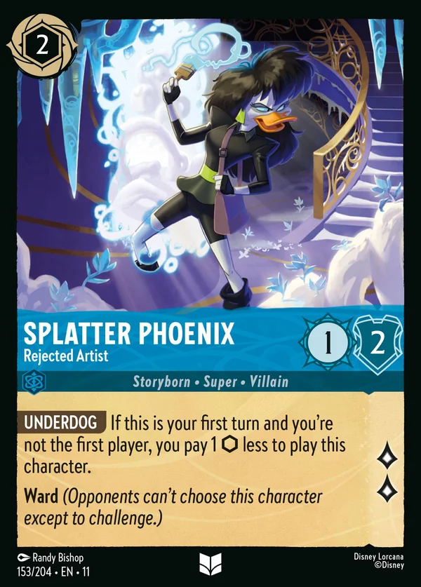 Miranda Van Quack - Artista Incompresa — Disney Lorcana Personaggio card from Winterspell