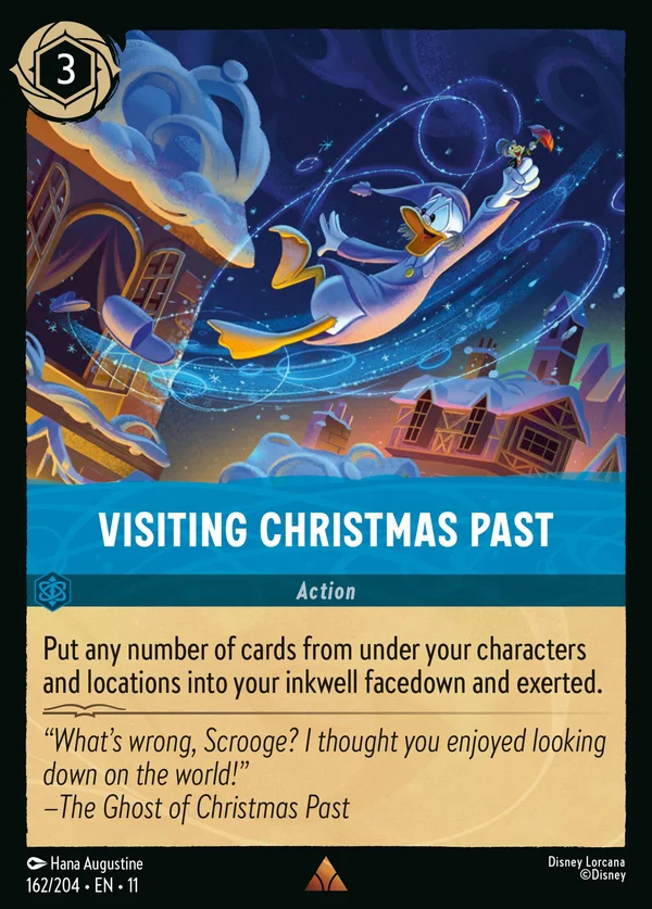 Verso i Natali Passati — Disney Lorcana Azione card from Winterspell
