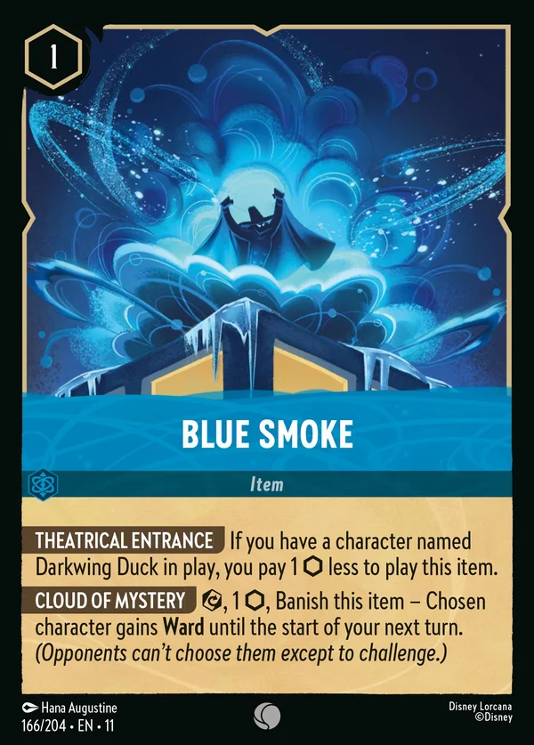 Fumo Blu — Disney Lorcana Oggetto card from Winterspell