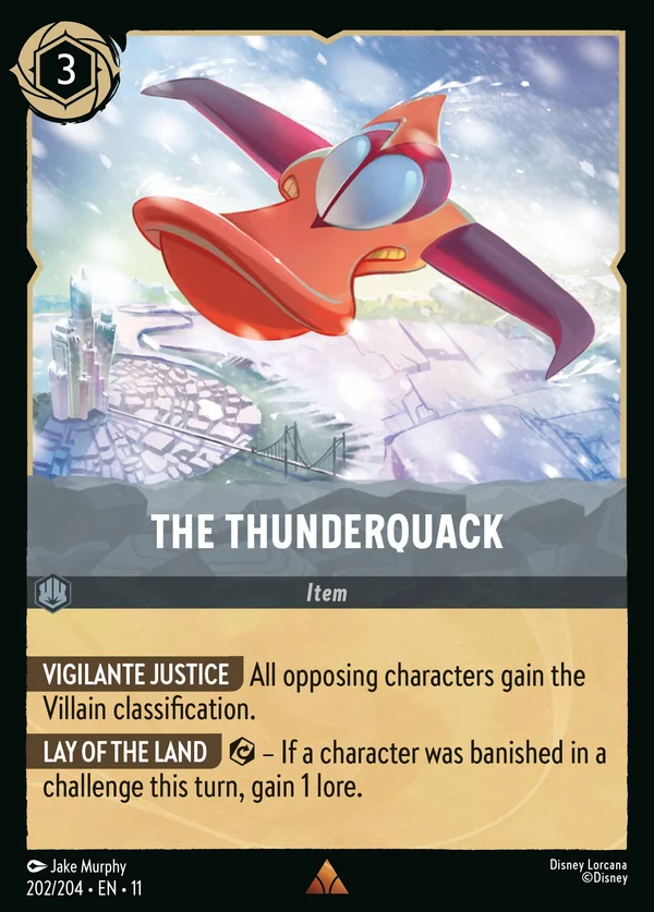 Il Thunderquack — Disney Lorcana Oggetto card from Winterspell