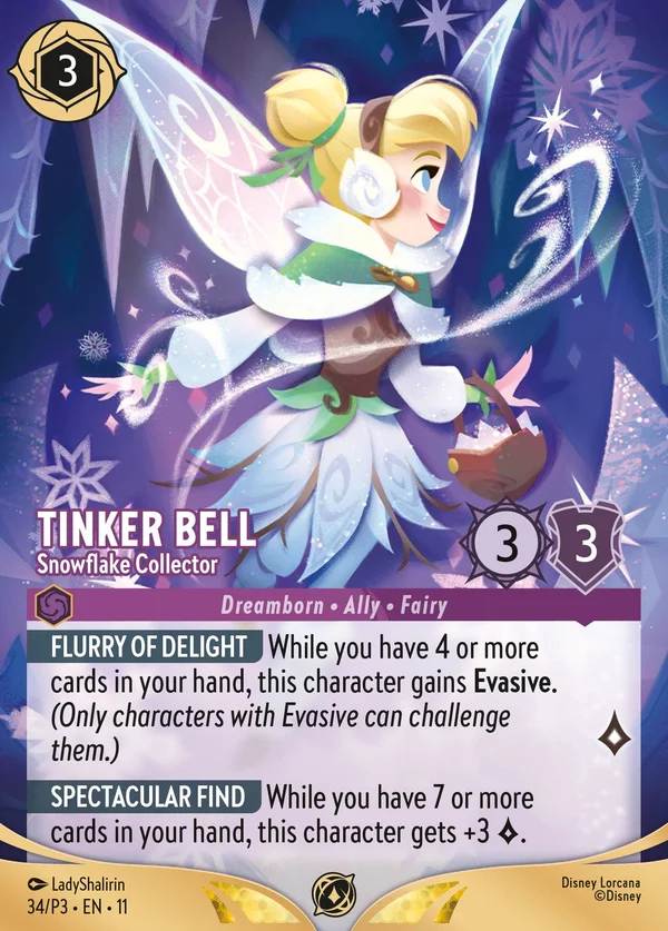 Trilli - Collezionista di Fiocchi di Neve — Disney Lorcana Personaggio card from Winterspell