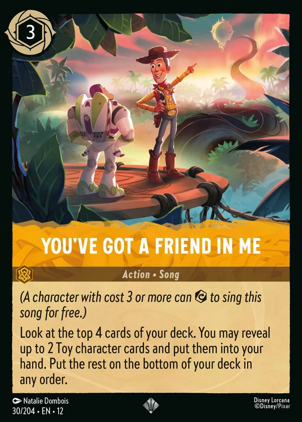 You've Got a Friend in Me — Disney Lorcana Action card from Wilds Unknown