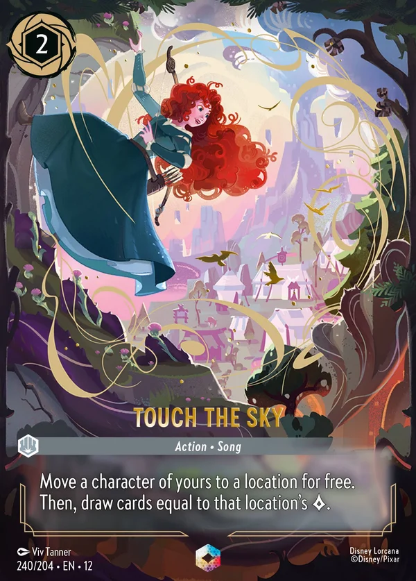 Touch the Sky — Disney Lorcana Action card from Wilds Unknown