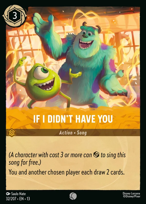 If I Didn't Have You — Disney Lorcana Action card from Attack of the Vine!