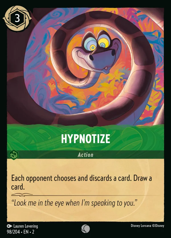 Ipnotizzare — Disney Lorcana Azione card from Rise of the Floodborn