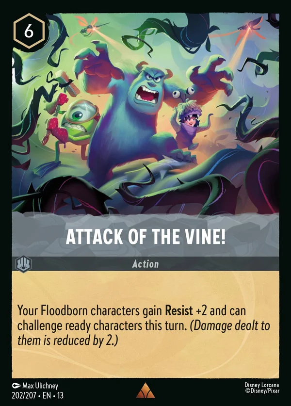Attack of the Vine! — Disney Lorcana Action card from Attack of the Vine!
