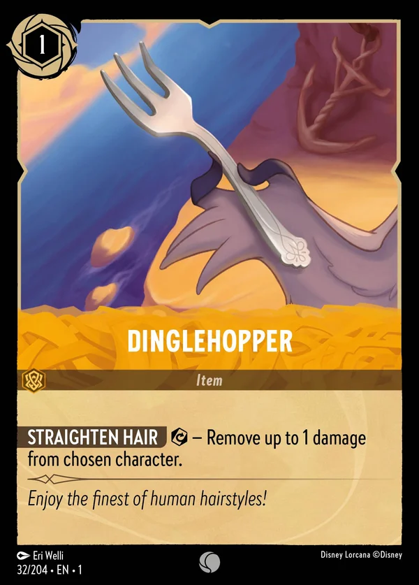 Arricciaspiccia — Disney Lorcana Oggetto card from The First Chapter