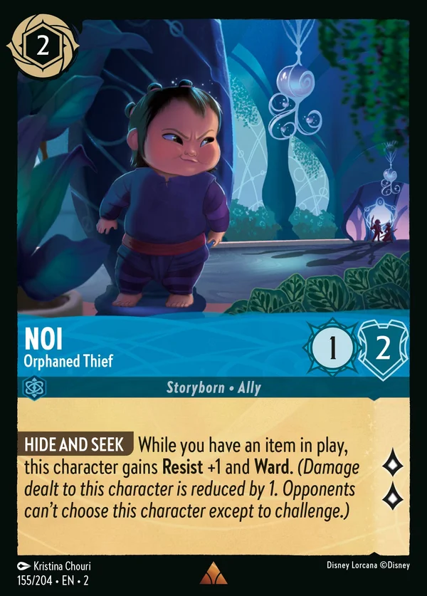 Noi - Orphaned Thief — Disney Lorcana Character card from Rise of the Floodborn