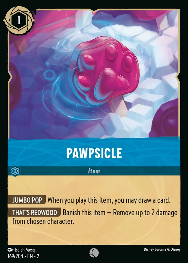 Pawpsicle — Disney Lorcana Item card from Rise of the Floodborn