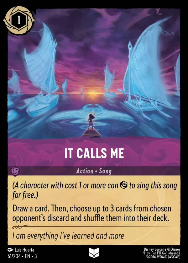Per Nome — Disney Lorcana Azione card from Into the Inklands