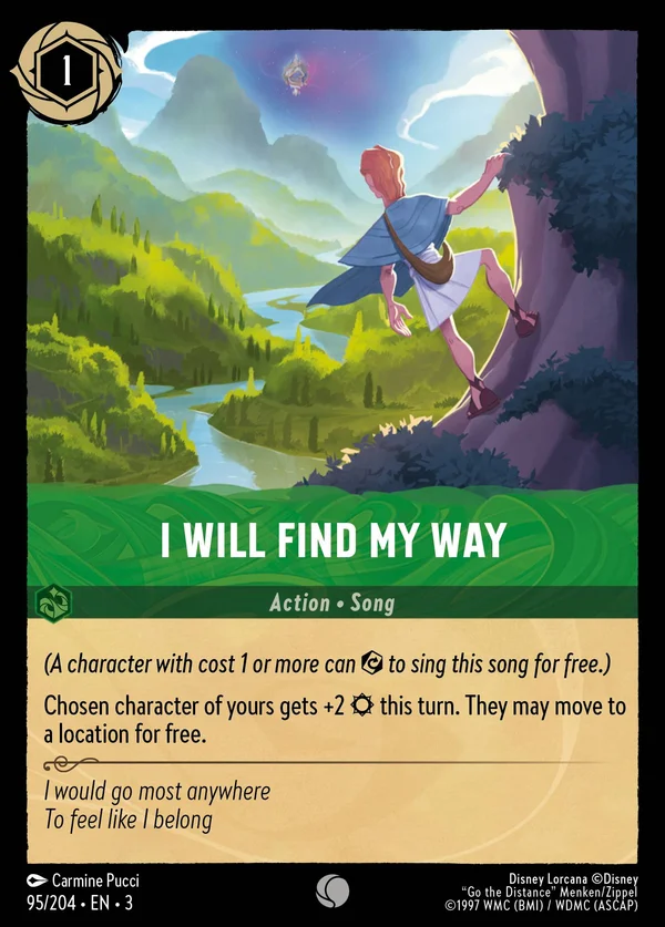 È Una Meta Che — Disney Lorcana Azione card from Into the Inklands