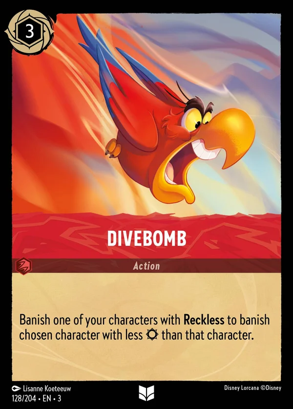In Picchiata — Disney Lorcana Azione card from Into the Inklands