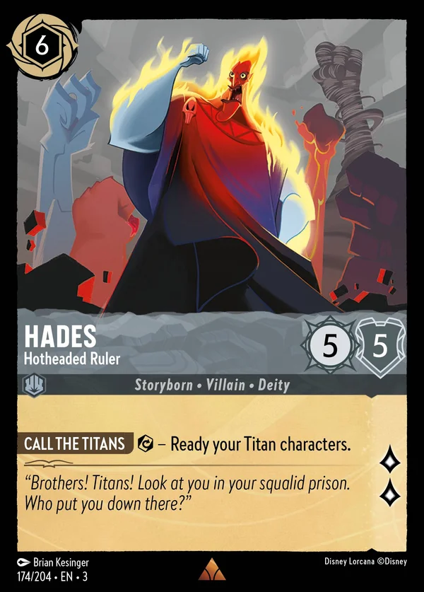 Ade - Governante Irascibile — Disney Lorcana Personaggio card from Into the Inklands