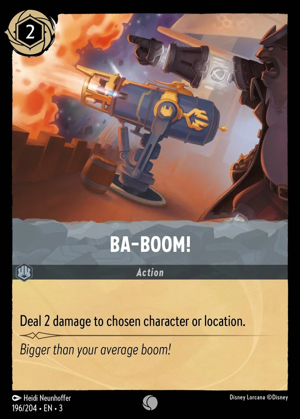 Ba-Bum! — Disney Lorcana Azione card from Into the Inklands