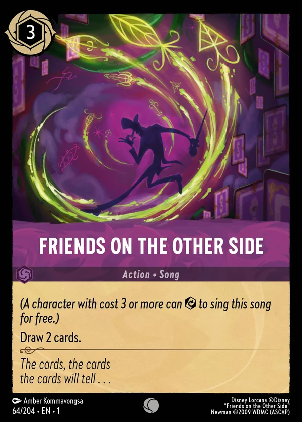 Gli Amici nell'Aldilà — Disney Lorcana Azione card from The First Chapter