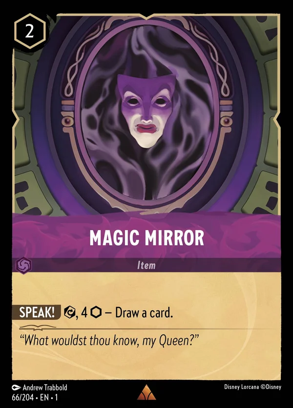 Magic Mirror — Disney Lorcana Item card from The First Chapter