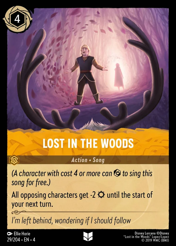 Perso Quaggiù — Disney Lorcana Azione card from Ursula's Return