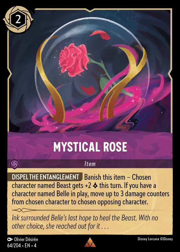 Rosa Incantata — Disney Lorcana Oggetto card from Ursula's Return