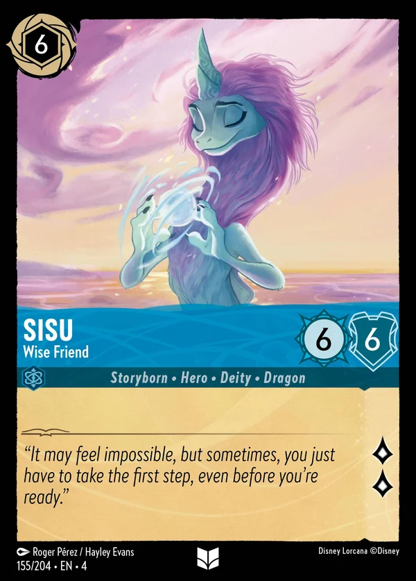 Sisu - Amica Saggia — Disney Lorcana Personaggio card from Ursula's Return