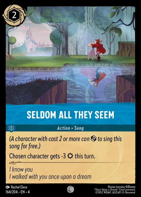 È Tutta Illusione — Disney Lorcana Azione card from Ursula's Return