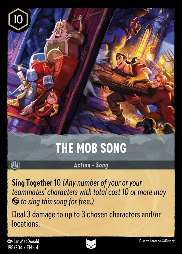 Attacco al Castello — Disney Lorcana Azione card from Ursula's Return