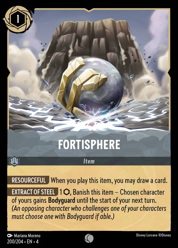 Fortisfera — Disney Lorcana Oggetto card from Ursula's Return