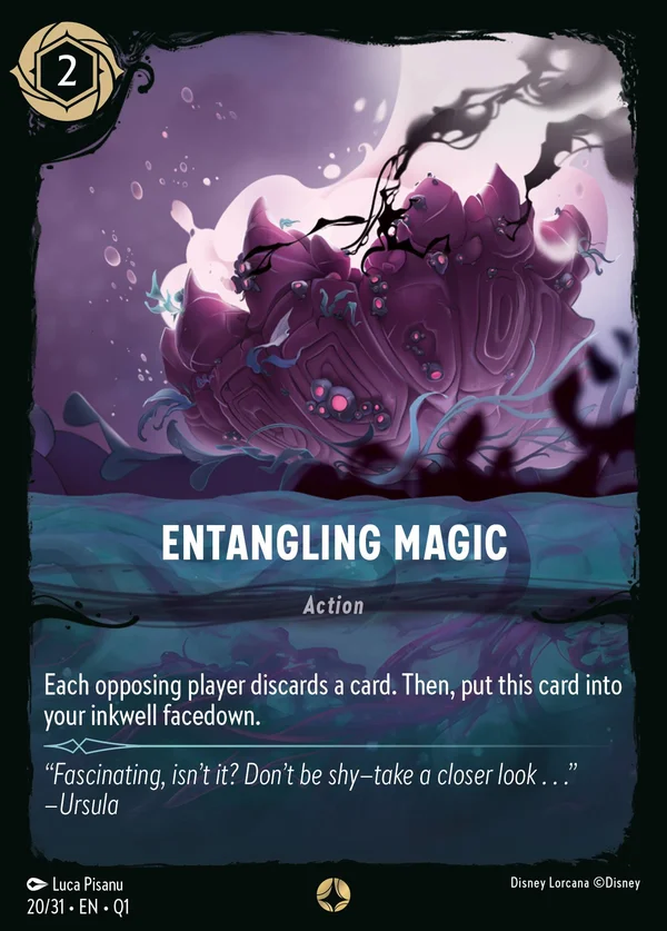 Magia del Groviglio — Disney Lorcana Azione card from Illumineer's Quest: Deep Trouble