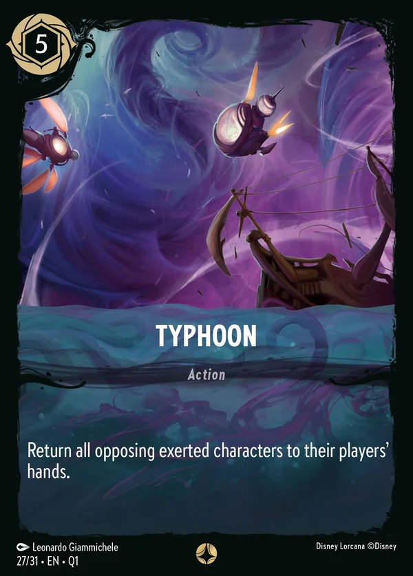 Tifone — Disney Lorcana Azione card from Illumineer's Quest: Deep Trouble