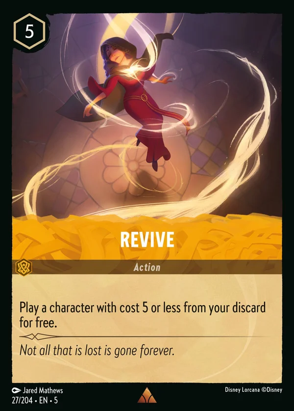 Rivitalizzare — Disney Lorcana Azione card from Shimmering Skies
